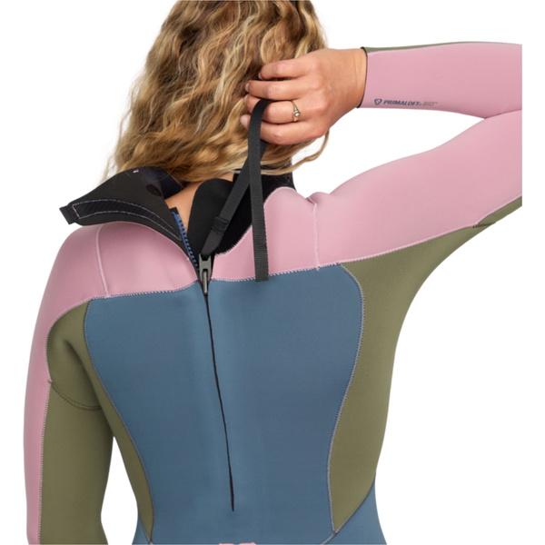 2026 Roxy Womens Prologue+ 3/2mm Back Zip Wetsuit 26BW213514 - Ash